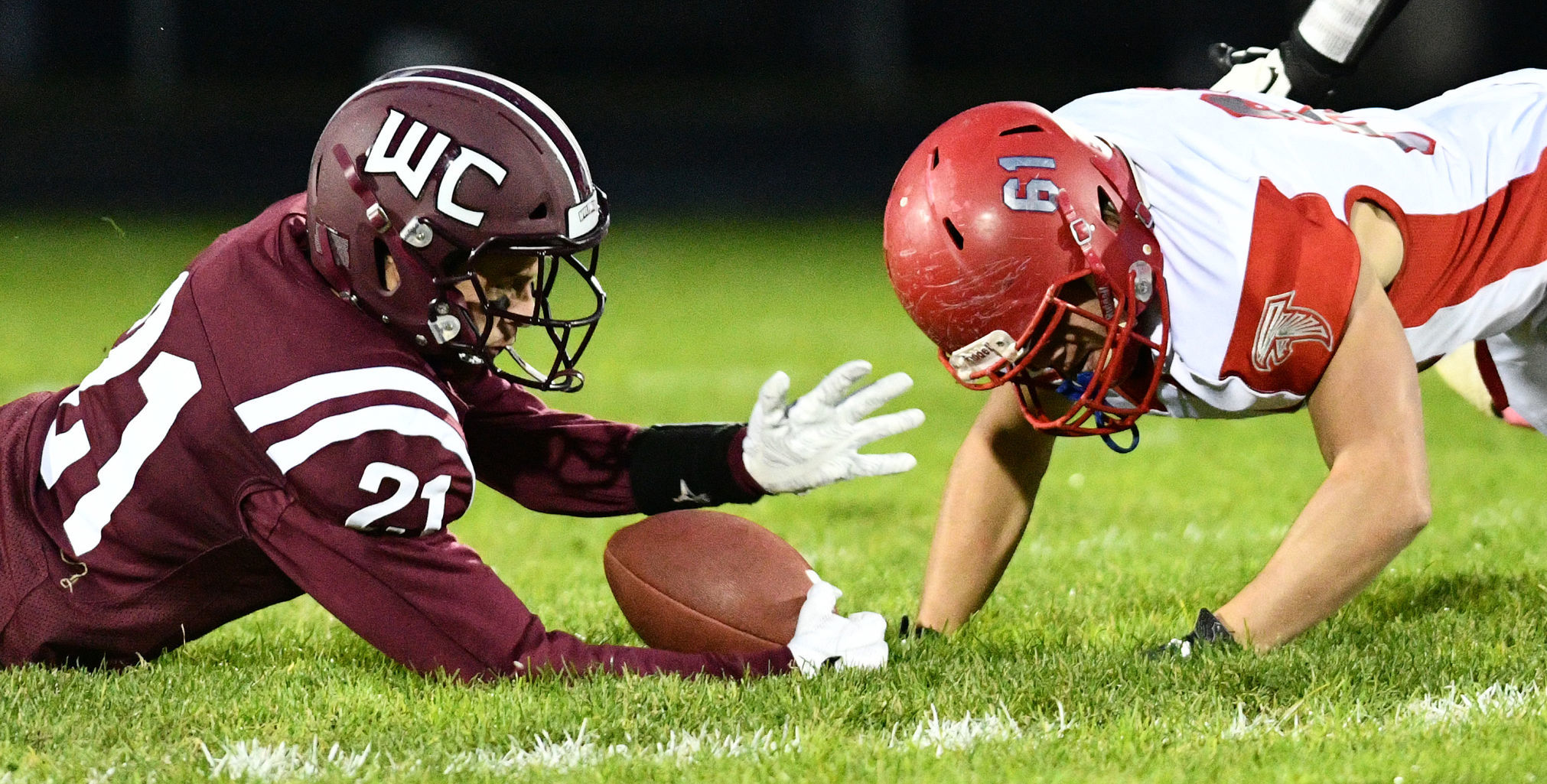 Western Christian vs West Sioux football